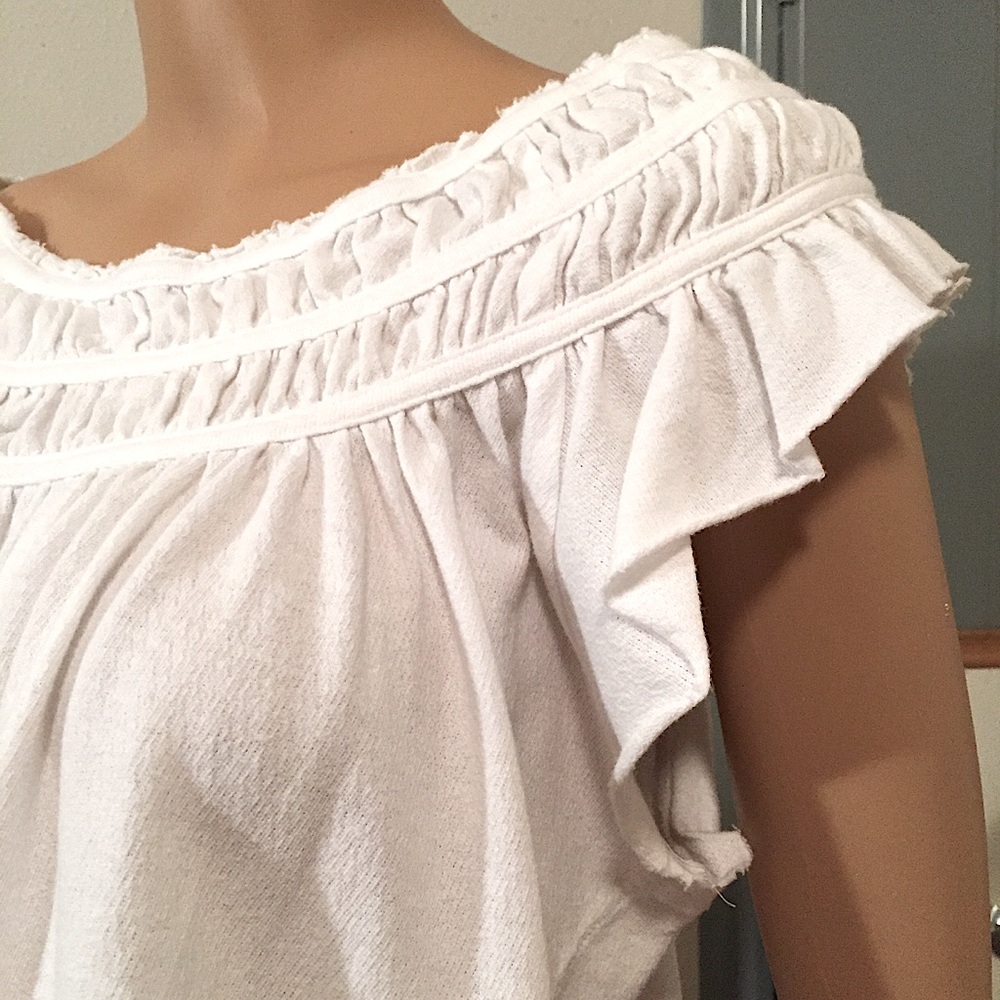Free People Coconut Ruffle Top - Picture 11 of 13